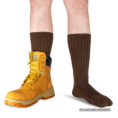 Men's Steel Toe Boot Crew Socks
