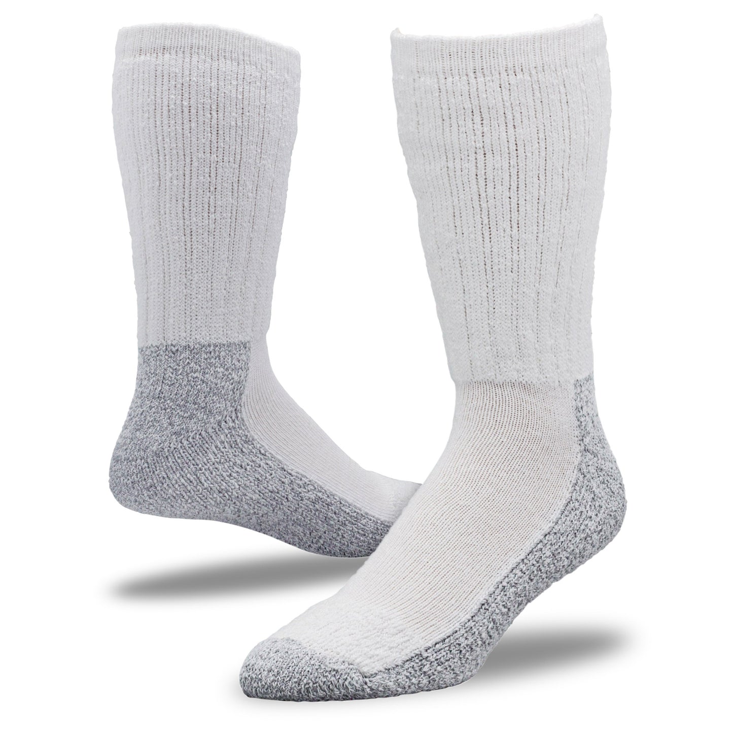 King Size Steel Toe Boot Crew Socks (1pr)