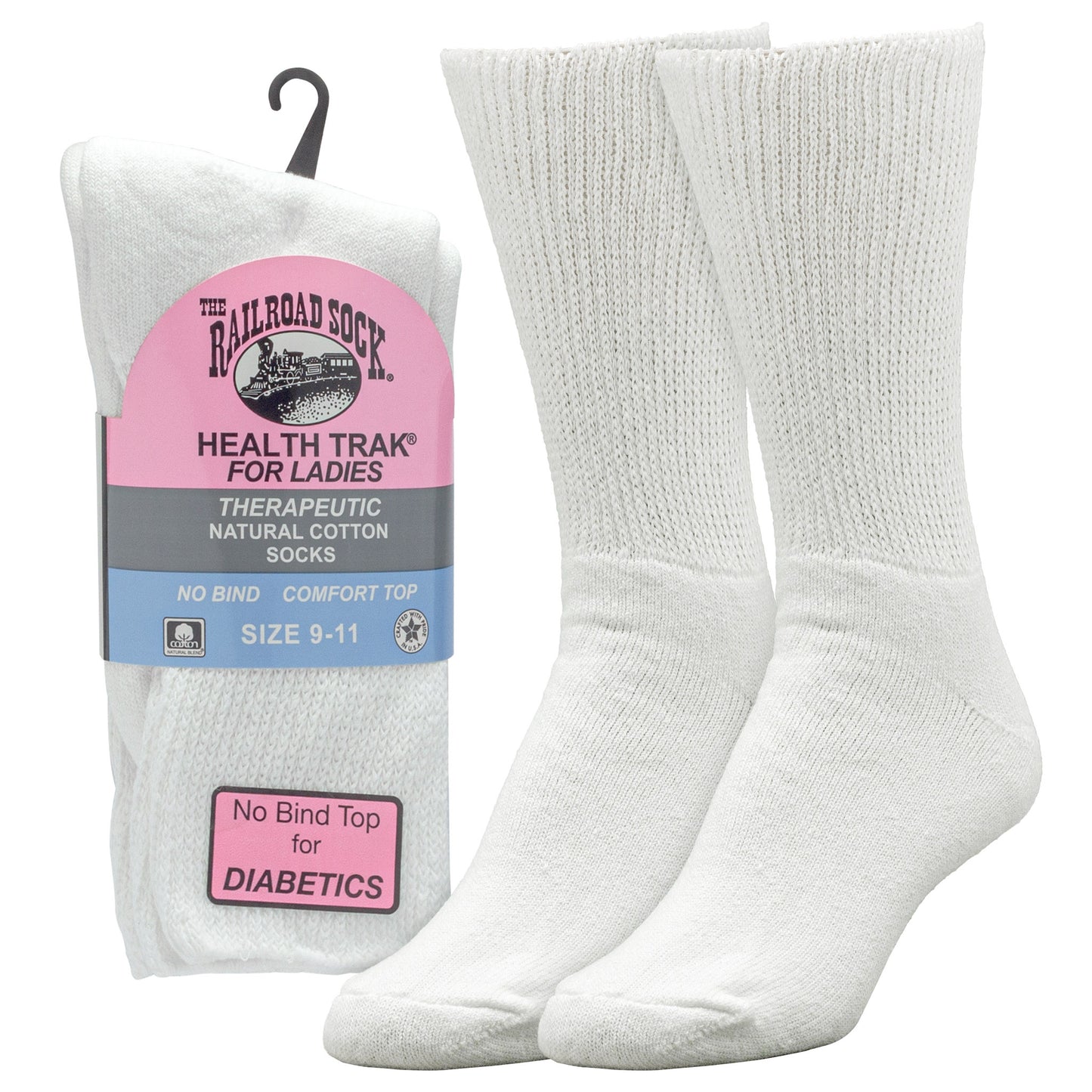 Women's Health Trak® Therapeutic Crew Socks (2pr)