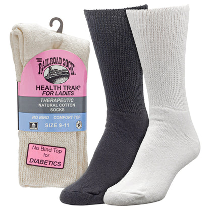 Women's Health Trak® Therapeutic Crew Socks (2pr)