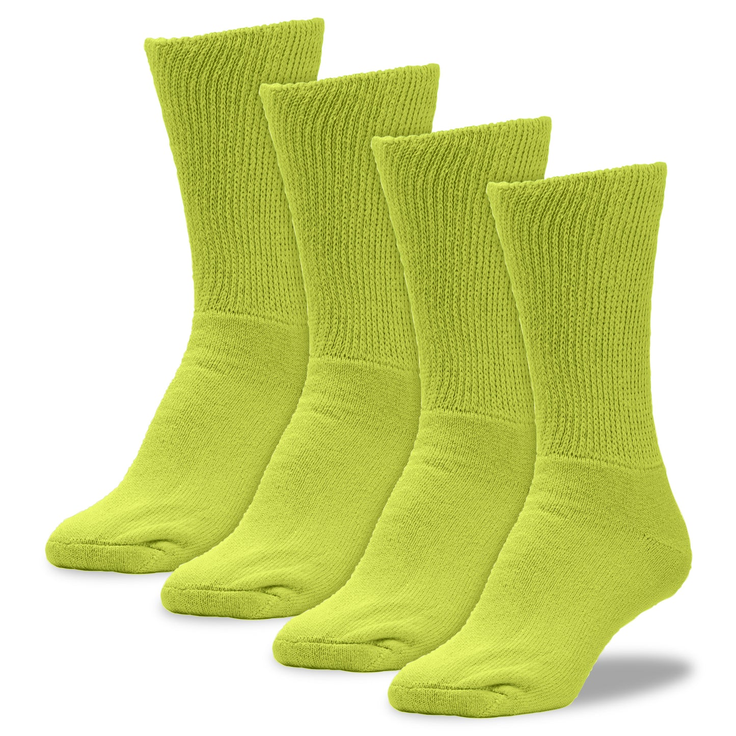 Women's Pastel Therapeutic Crew Socks (2pr)