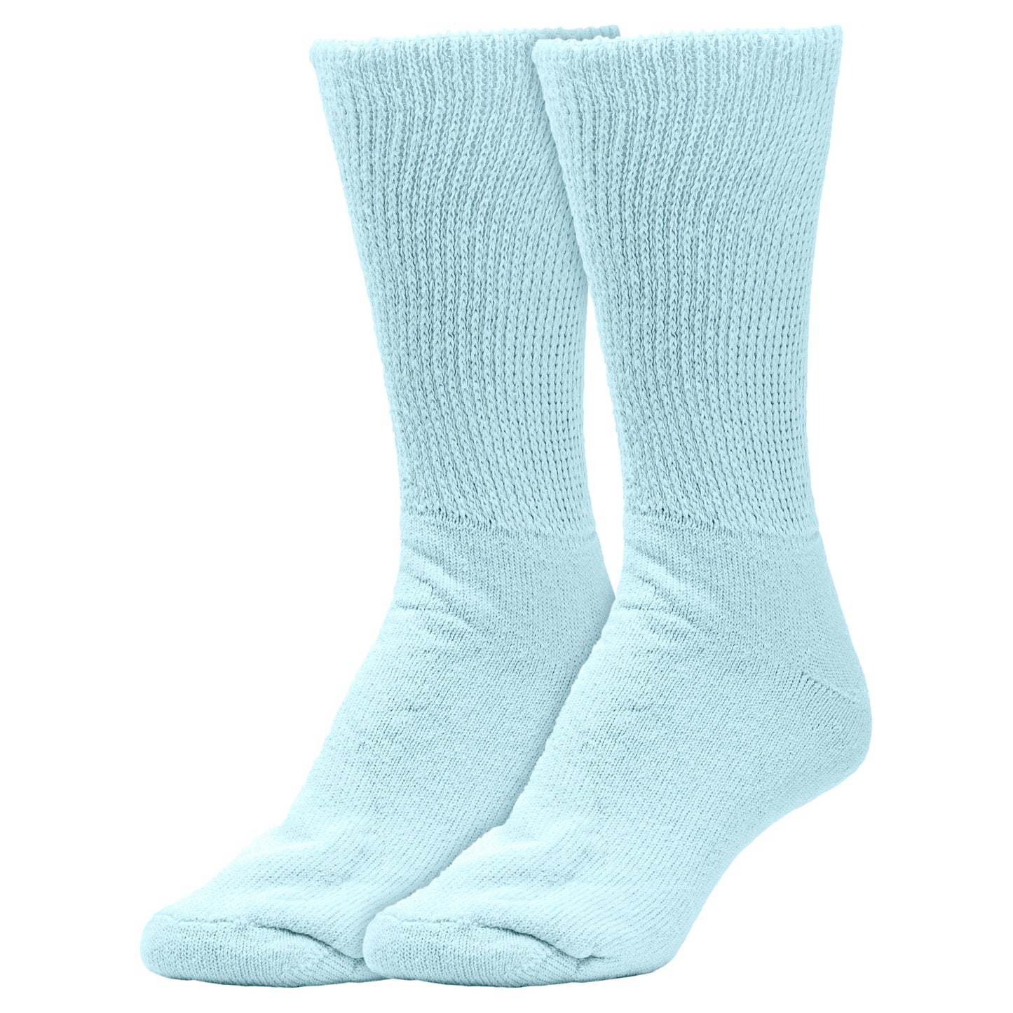Women's Pastel Therapeutic Crew Socks (3pr)