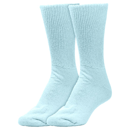 Women's Pastel Therapeutic Crew Socks (3pr)