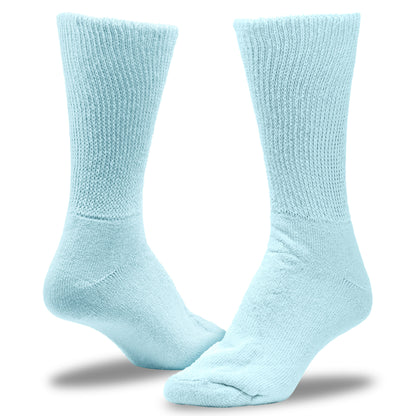 Women's Pastel Therapeutic Crew Socks (3pr)