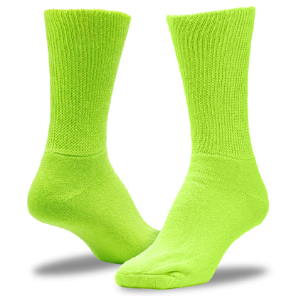 Women's Pastel Therapeutic Crew Socks (3pr)