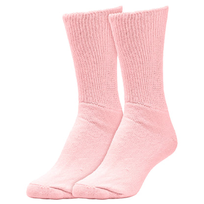 Women's Pastel Therapeutic Crew Socks (3pr)