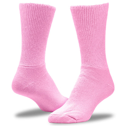 Women's Pastel Therapeutic Crew Socks (3pr)