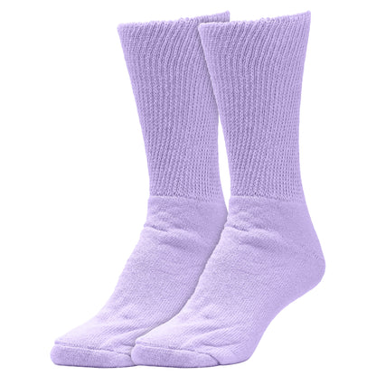 Women's Pastel Therapeutic Crew Socks (3pr)