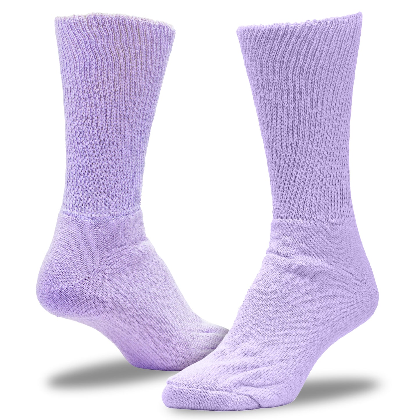 Women's Pastel Therapeutic Crew Socks (3pr)