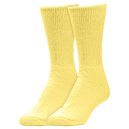 Women's Pastel Therapeutic Crew Socks (3pr)
