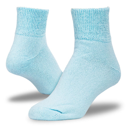 Women's Pastel Therapeutic Quarter Socks (3pr)