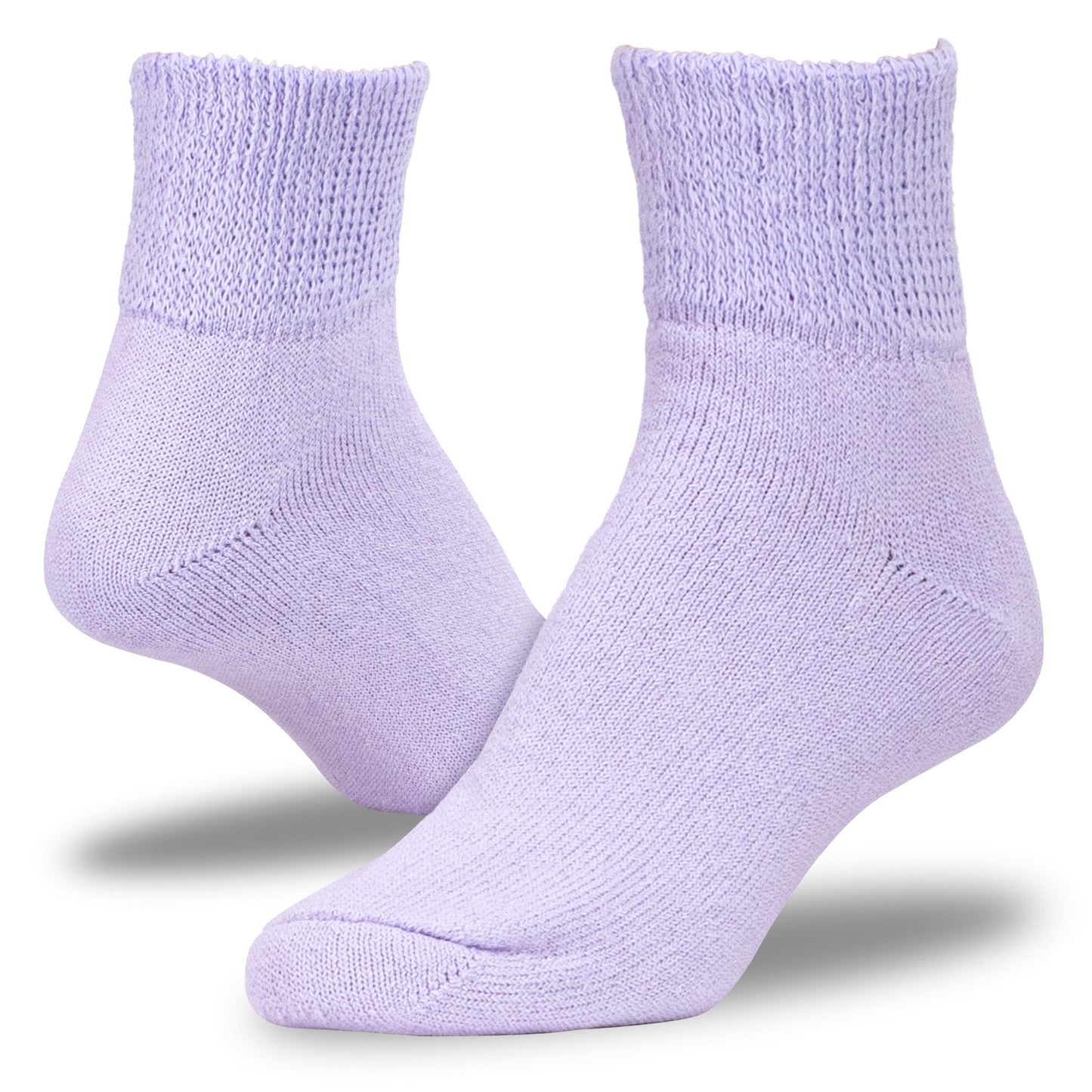 Women's Pastel Therapeutic Quarter Socks (3pr)