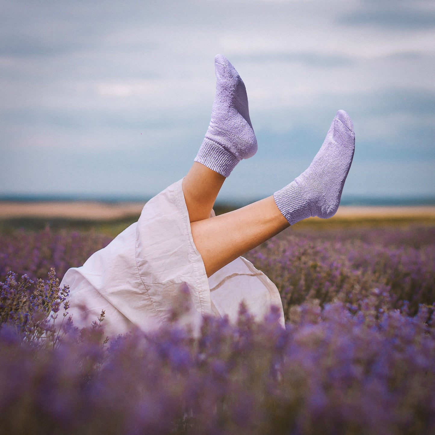 Women's Pastel Therapeutic Quarter Socks (3pr)