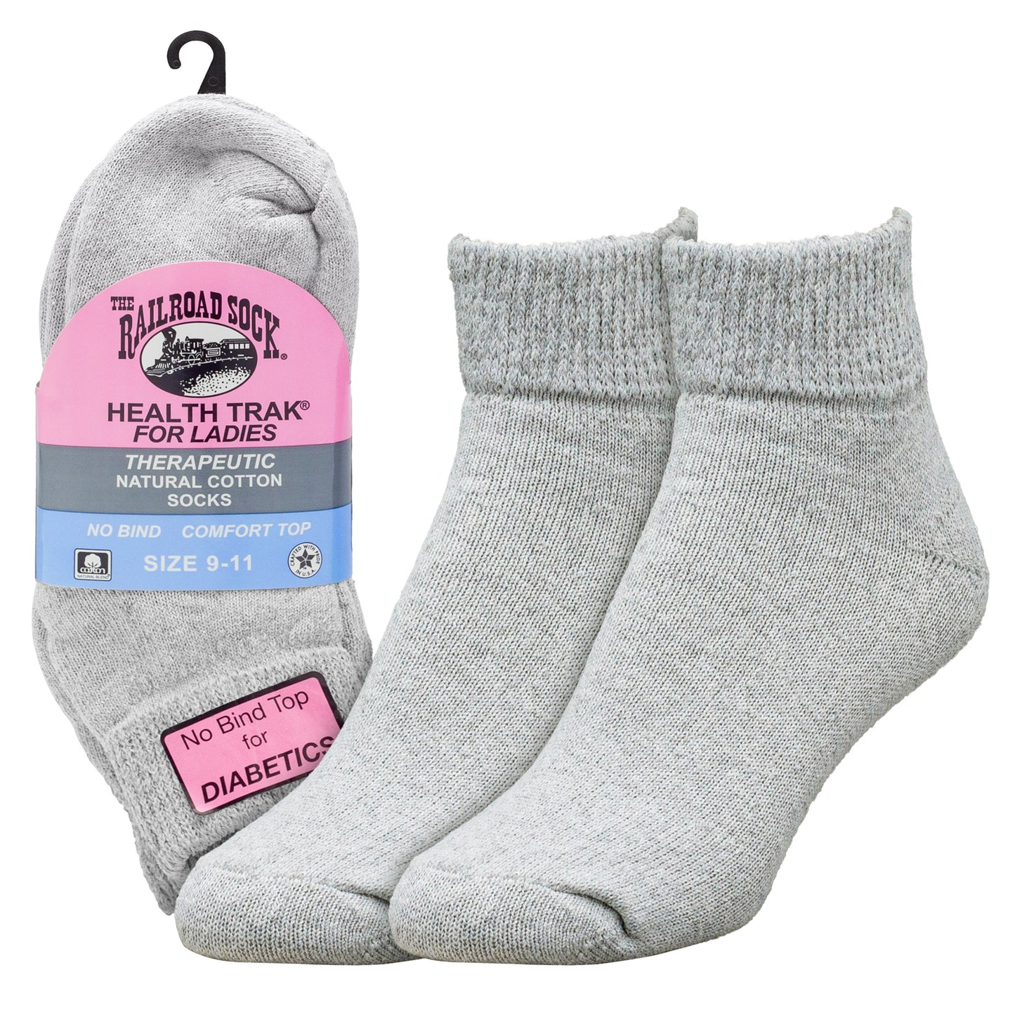 Women's Health Trak® Therapeutic Quarter Socks (3pr)
