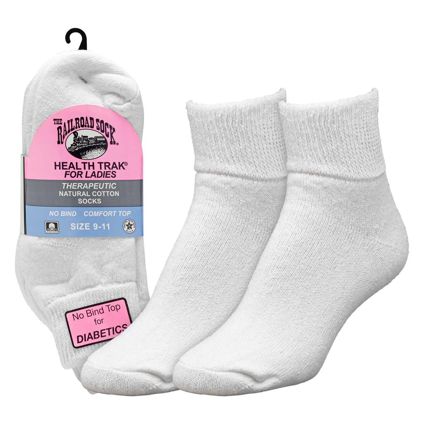 Women's Health Trak® Therapeutic Quarter Socks (3pr)