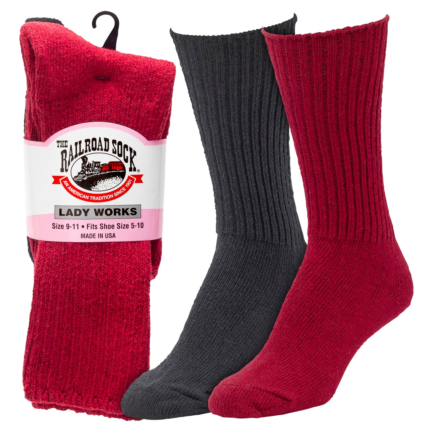 Women's Premium Crew Socks (2pr)