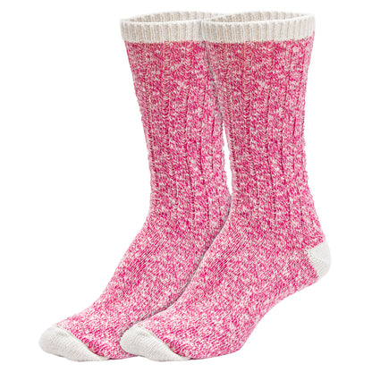Women's Boot Crew Socks (2pr)