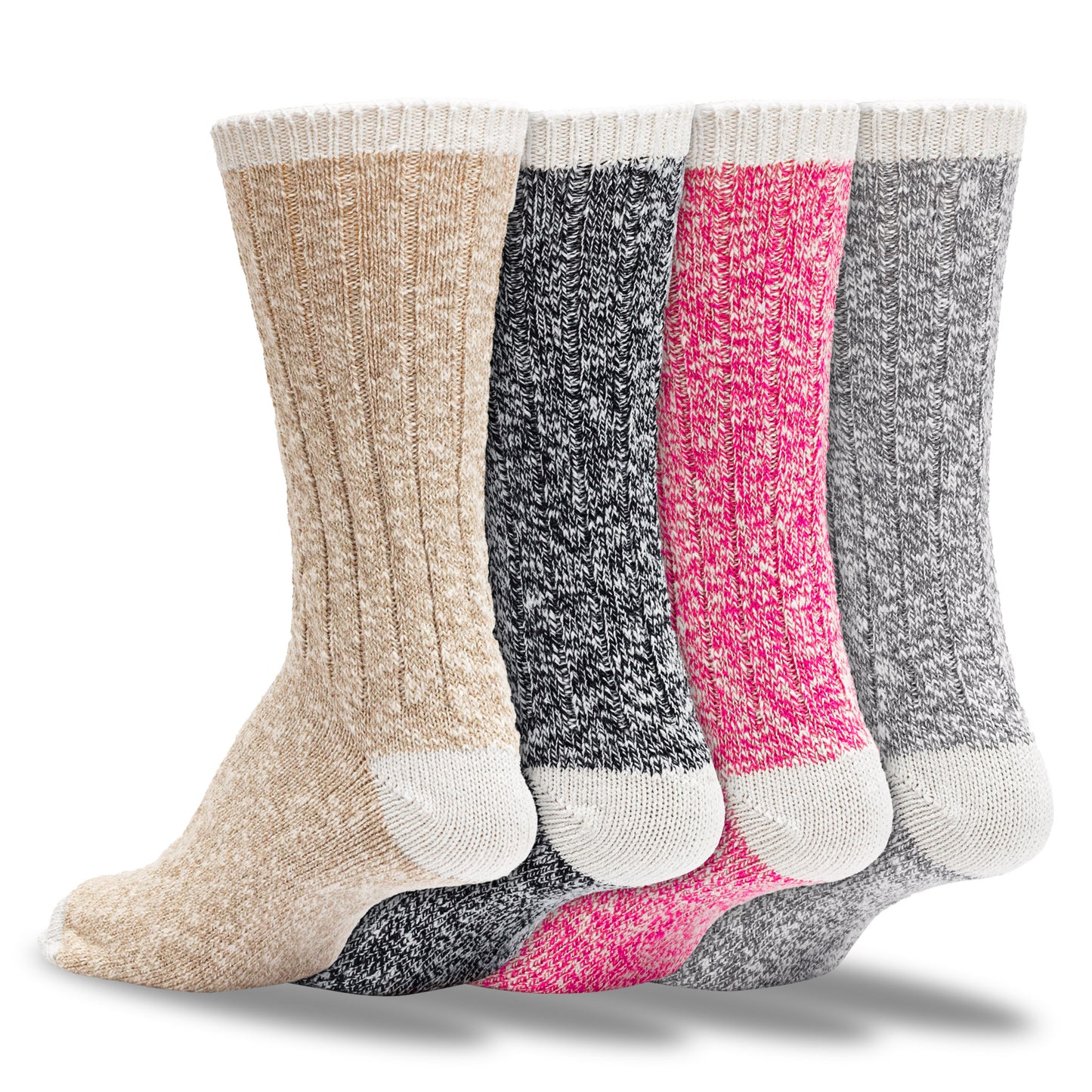 Women's Boot Crew Socks (2pr)