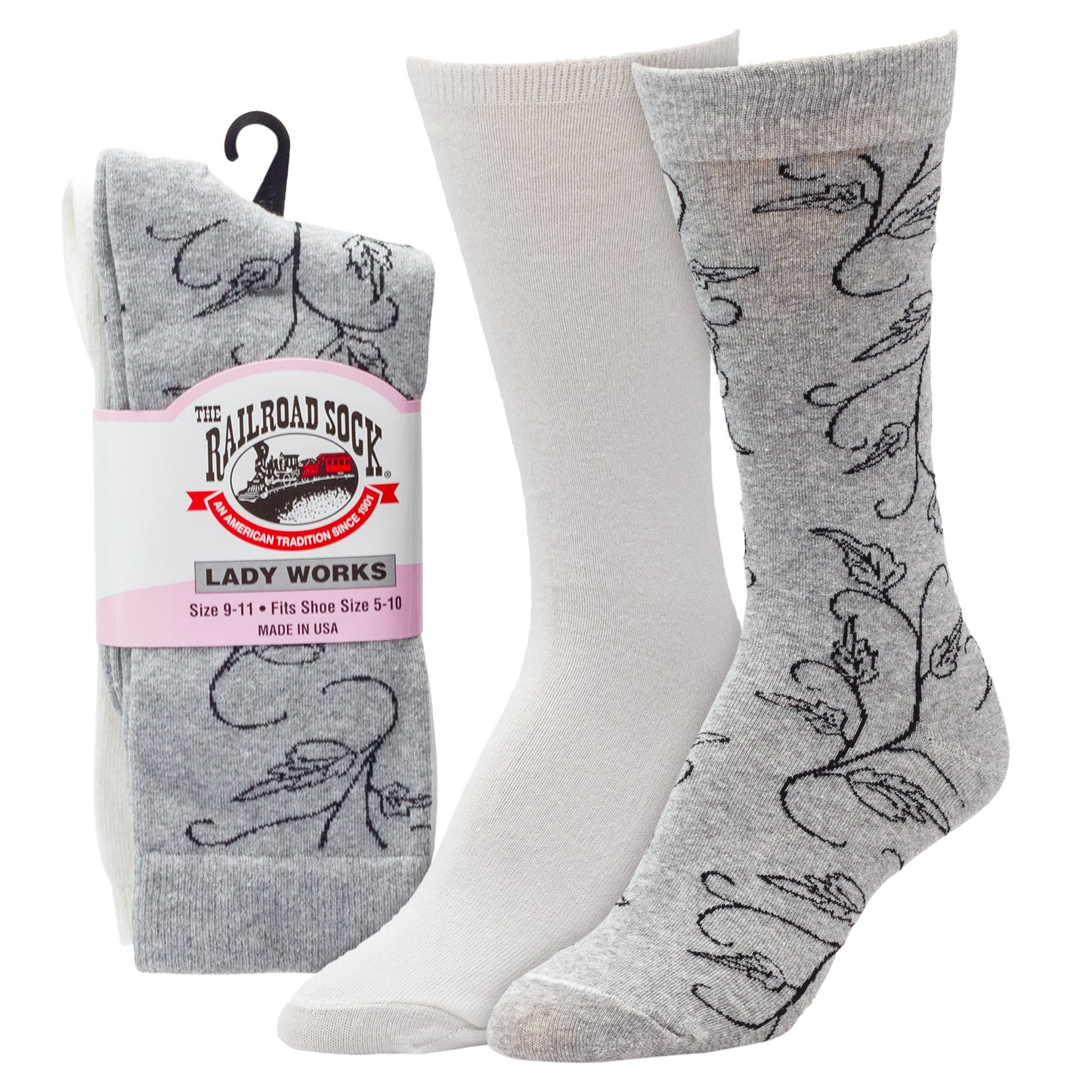 Women's Dress Crew Socks (2pr)