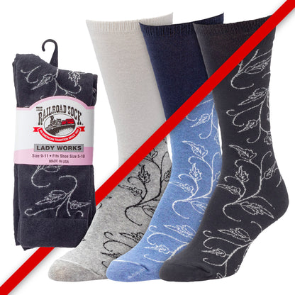 Women's Dress Crew Socks (2pr)