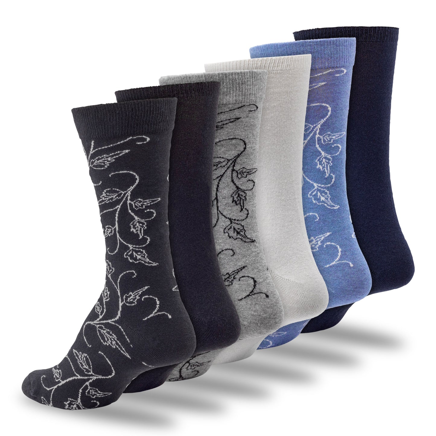 Women's Dress Crew Socks (2pr)