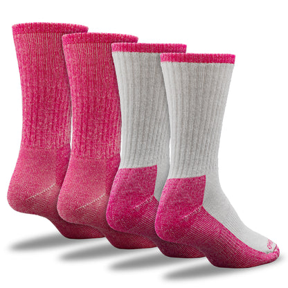 Women's Antarctic Wool Crew Socks (2pr)