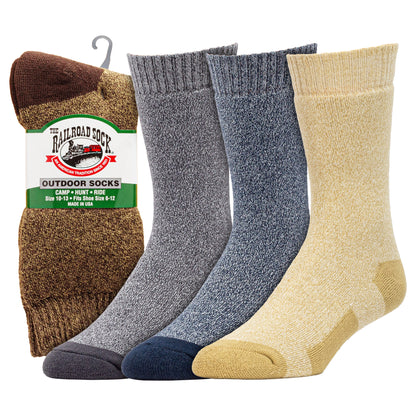 "The Twisted Brother" Outdoor Crew Socks (1pr)