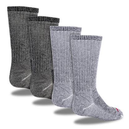 Kid's Polar Wool Crew Socks (2pr)