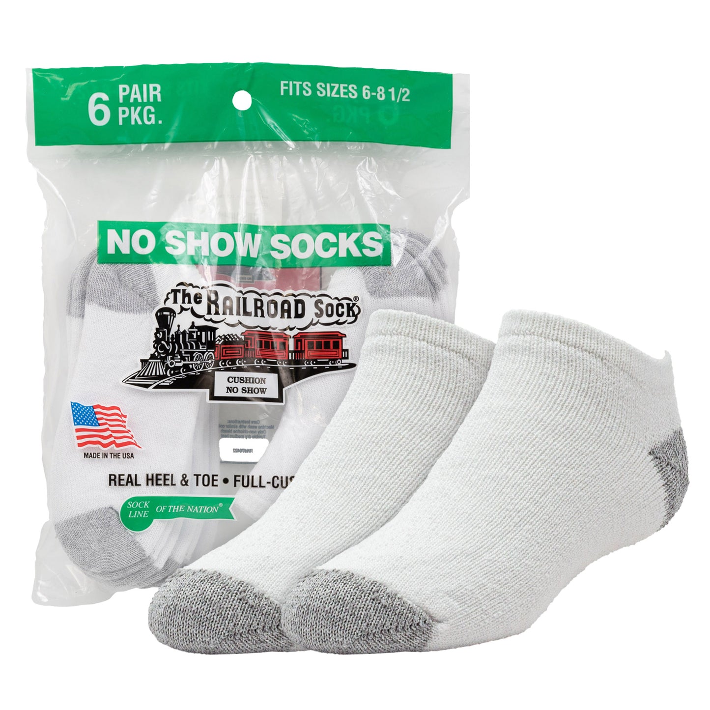 Youth No Show Socks (6pr)