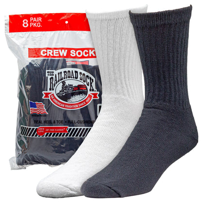 Men's Crew Socks (8pr)