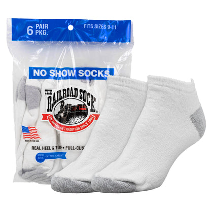 Medium No Show Socks (6pr)