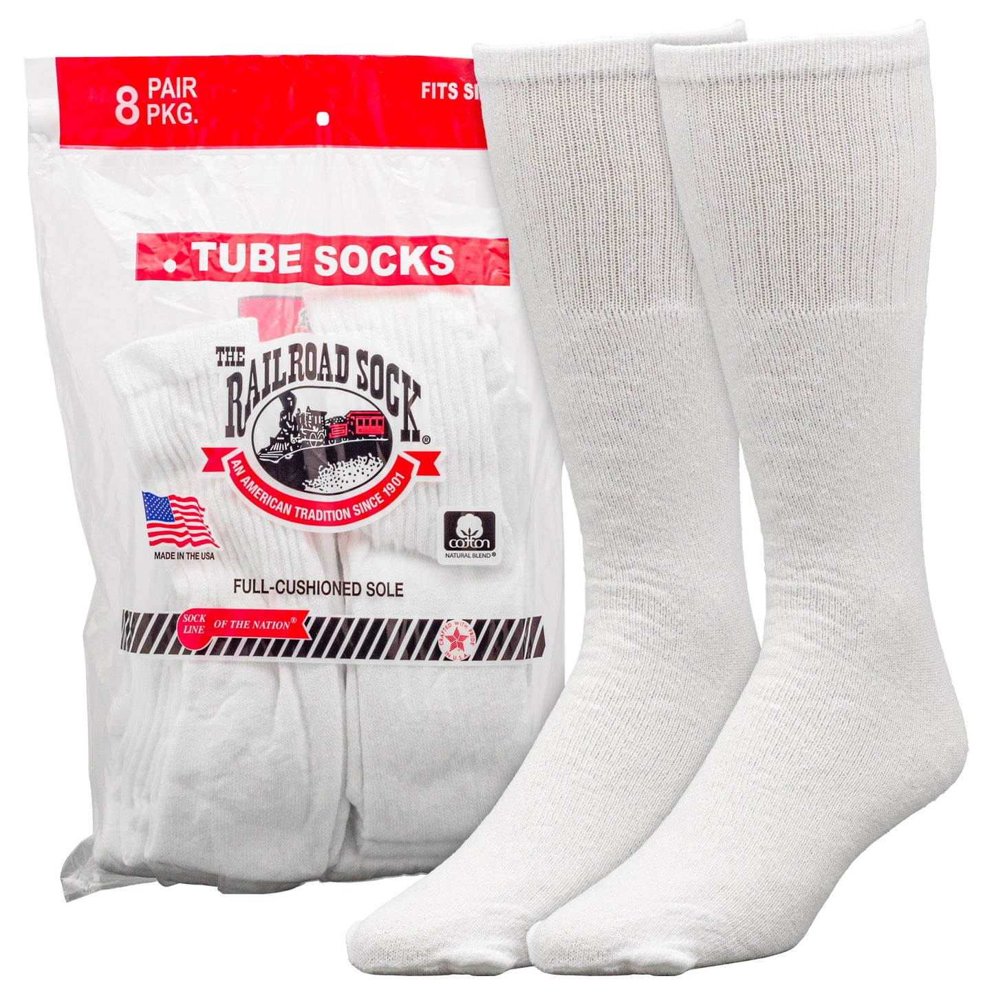 Men's Tube Socks (8pr)