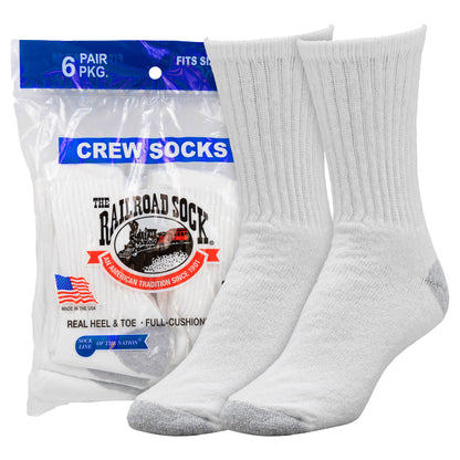 Medium Crew Socks (6pr)