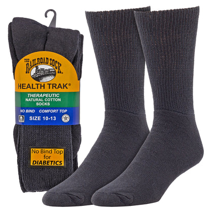 Men's HealthTrak® Therapeutic Crew Socks (2pr)