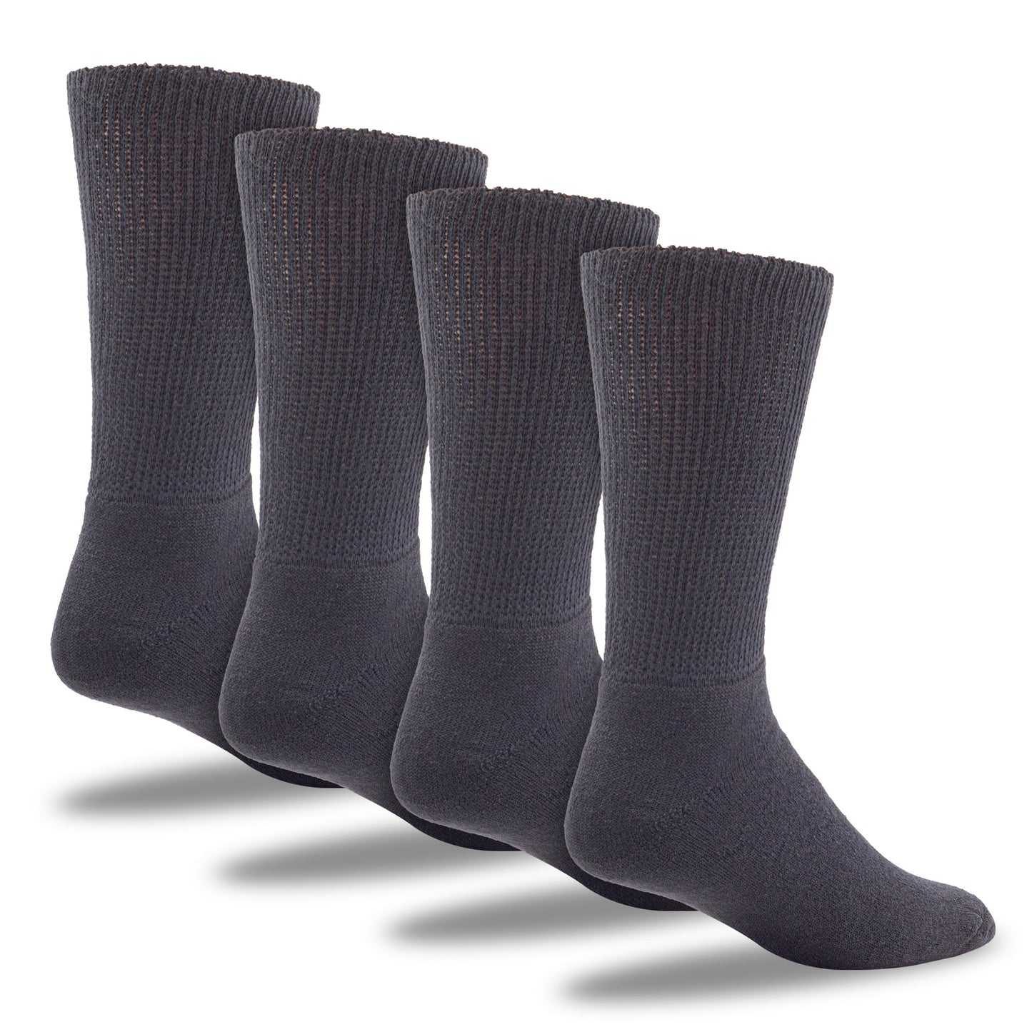 King Size HealthTrak® Therapeutic Crew Socks (2pr)