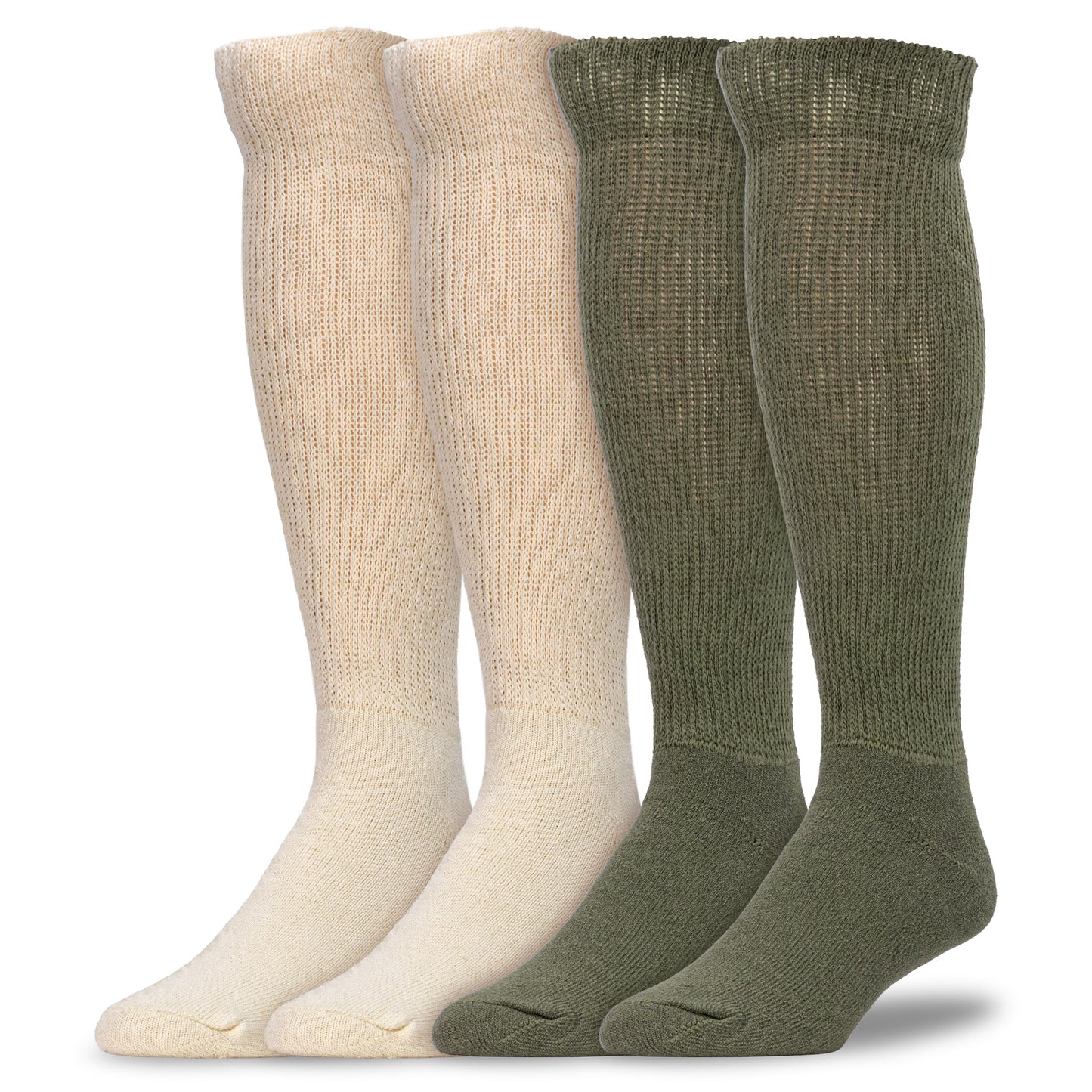 Men's Health Trak® Therapeutic Over-the-Calf Socks (2pr)