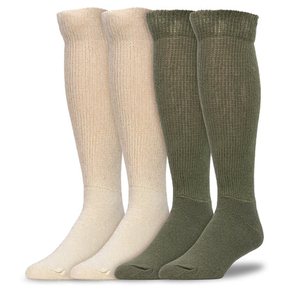 Men's Health Trak® Therapeutic Over-the-Calf Socks (2pr)