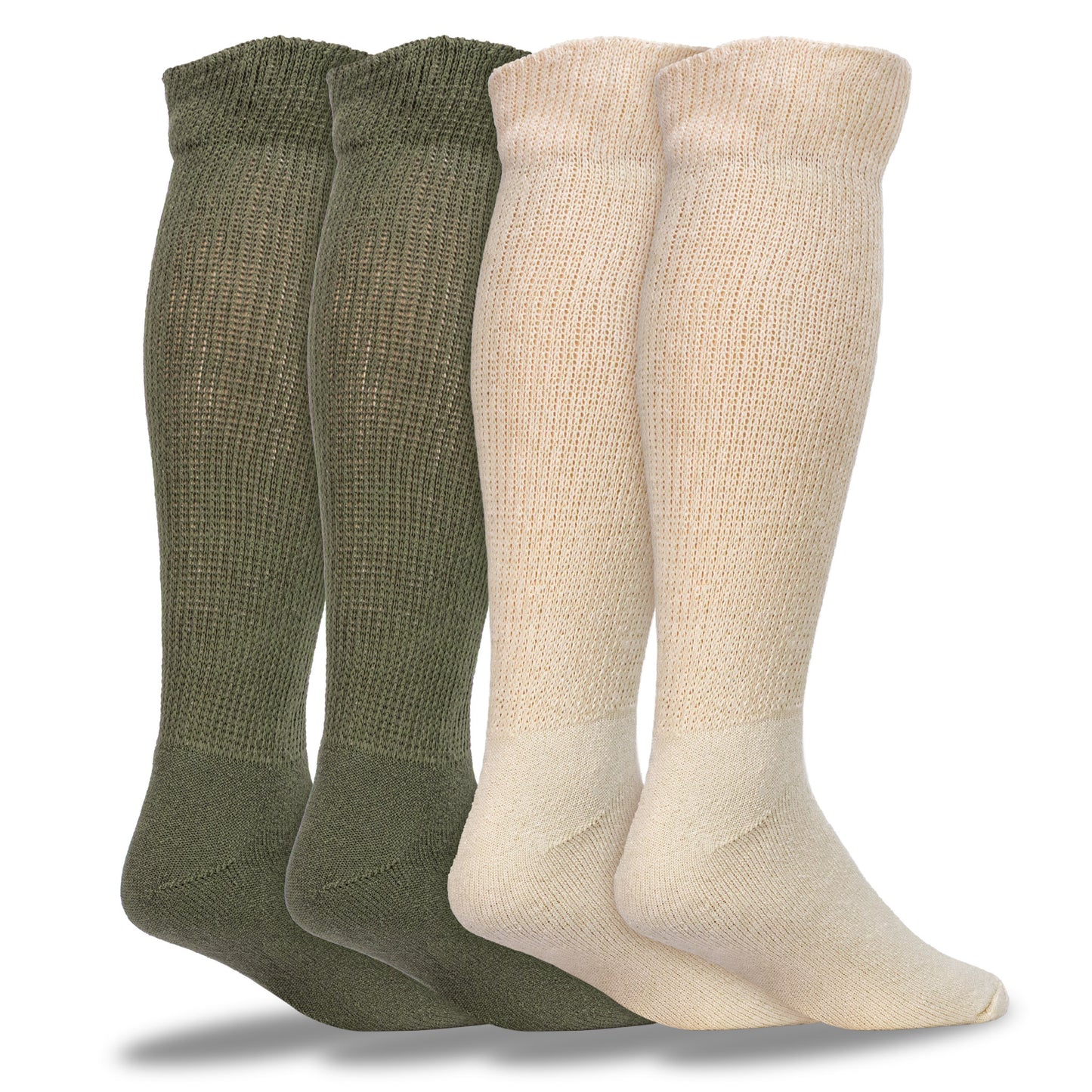Men's Health Trak® Therapeutic Over-the-Calf Socks (2pr)