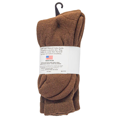 Men's Welt Top Therapeutic Crew Socks (2pr)
