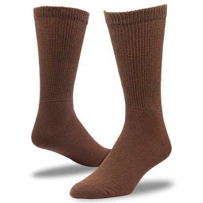 Men's Welt Top Therapeutic Crew Socks (2pr)