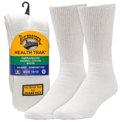 Men's HealthTrak® Therapeutic Crew Socks (2pr)