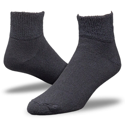Men's HealthTrak® Therapeutic Quarter Socks (3pr)