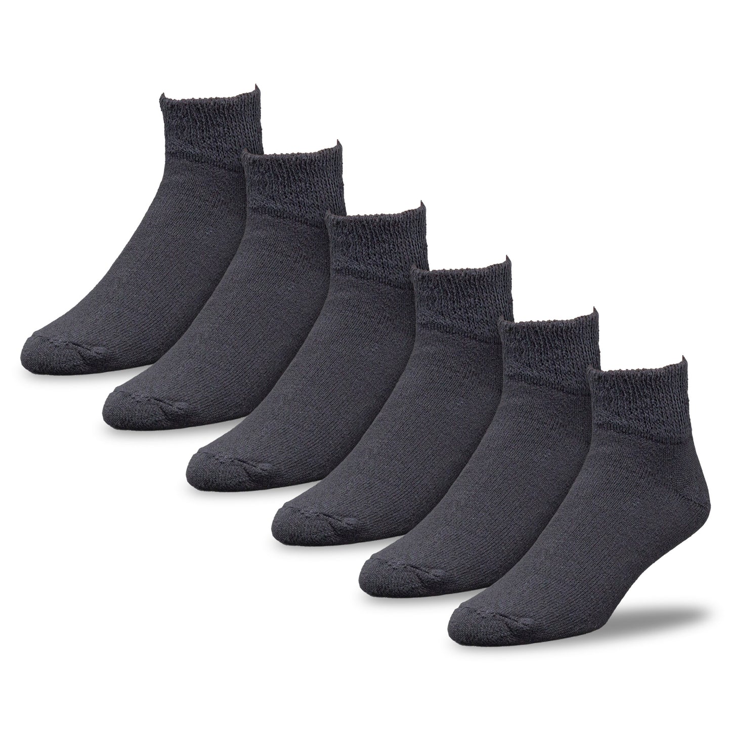 Men's HealthTrak® Therapeutic Quarter Socks (3pr)