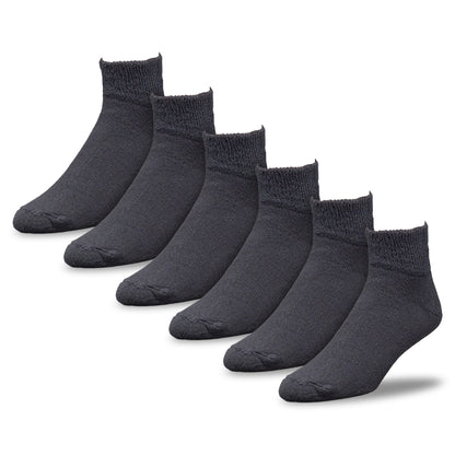 Men's HealthTrak® Therapeutic Quarter Socks (3pr)