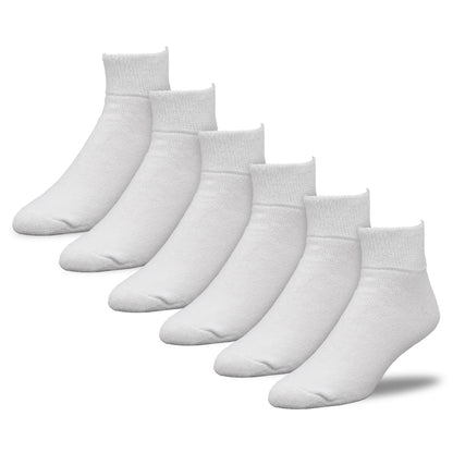 Men's HealthTrak® Therapeutic Quarter Socks (3pr)