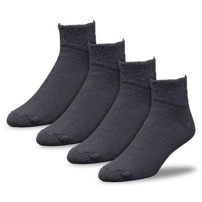 King Size HealthTrak® Therapeutic Quarter Socks (3pr)