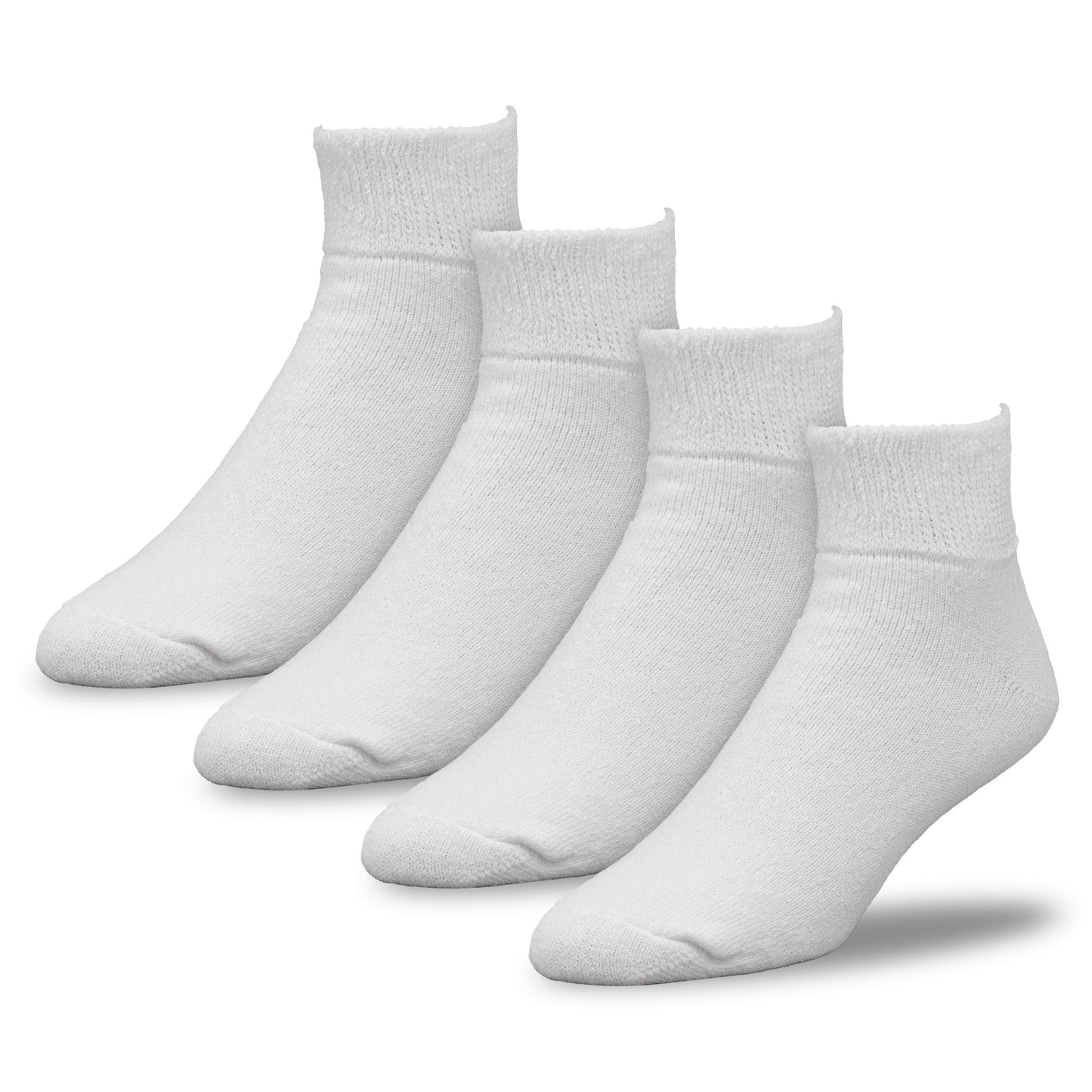 King Size HealthTrak® Therapeutic Quarter Socks (3pr)