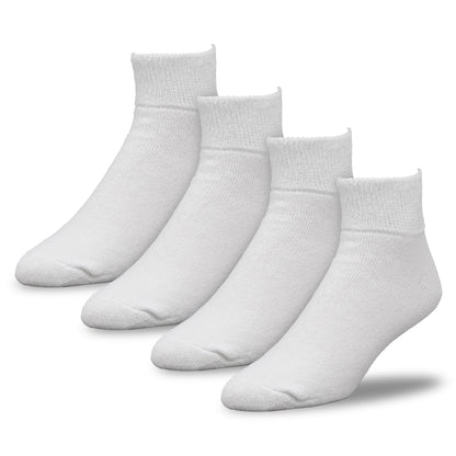 King Size HealthTrak® Therapeutic Quarter Socks (3pr)
