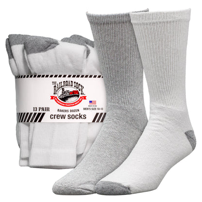 Men's Baker's Dozen Crew Socks (13pr)