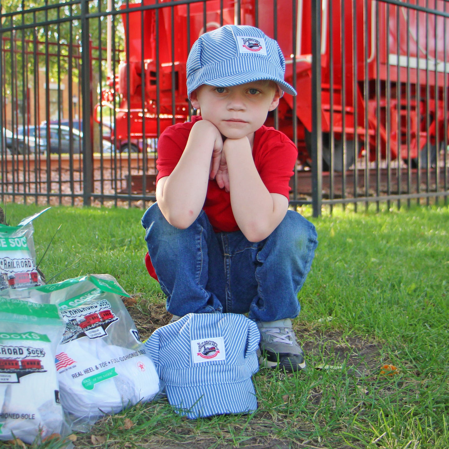 Youth Train Engineer Hat